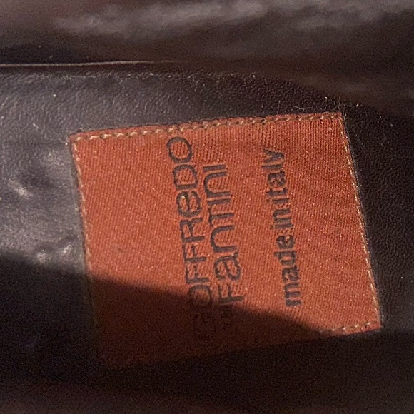 Goffredo Fantini Italy Tan Leather Zip Low Calf Boots Women Sz 36 EU (Sz 6 USA) - Picture 15 of 15